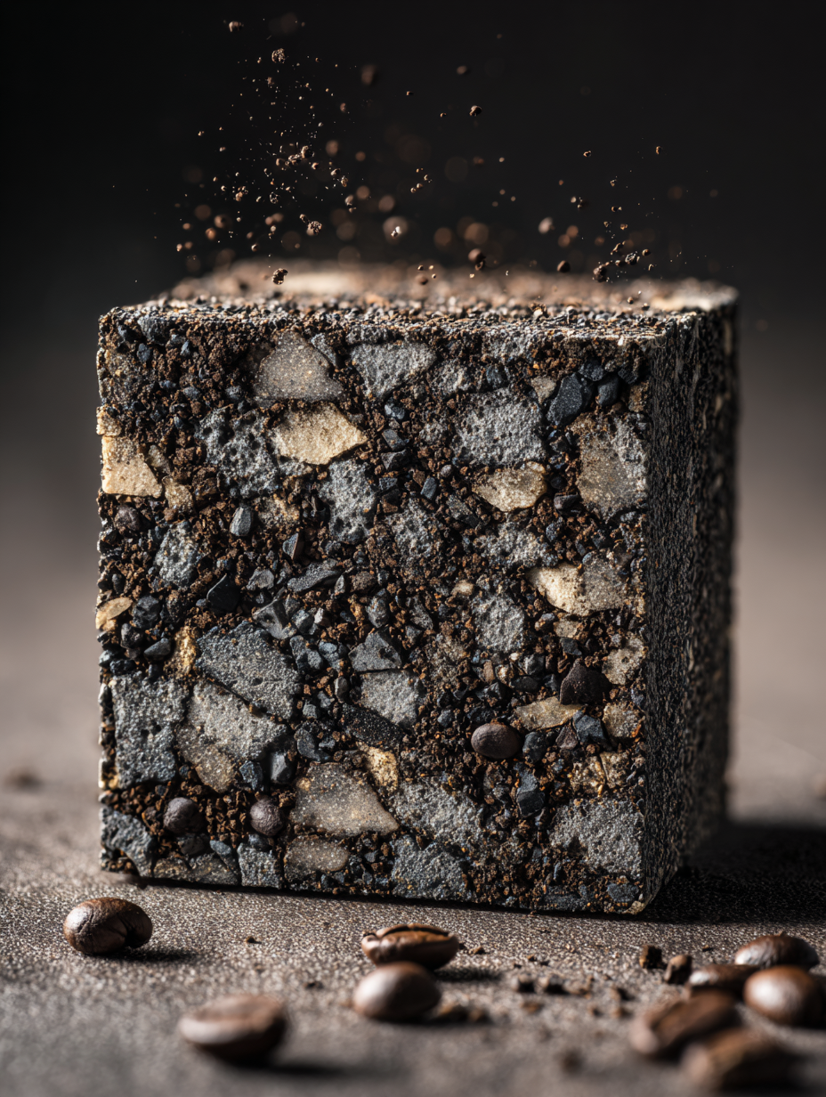 Investigadores australianos transforman residuos de café en material de construcción de bajo carbono