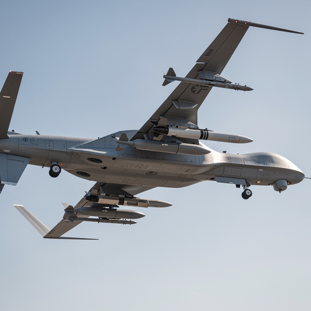 Fuerza Aérea de EE.UU. prueba cohetes guiados por láser en drones MQ-9 Reaper para combatir enjambres de drones