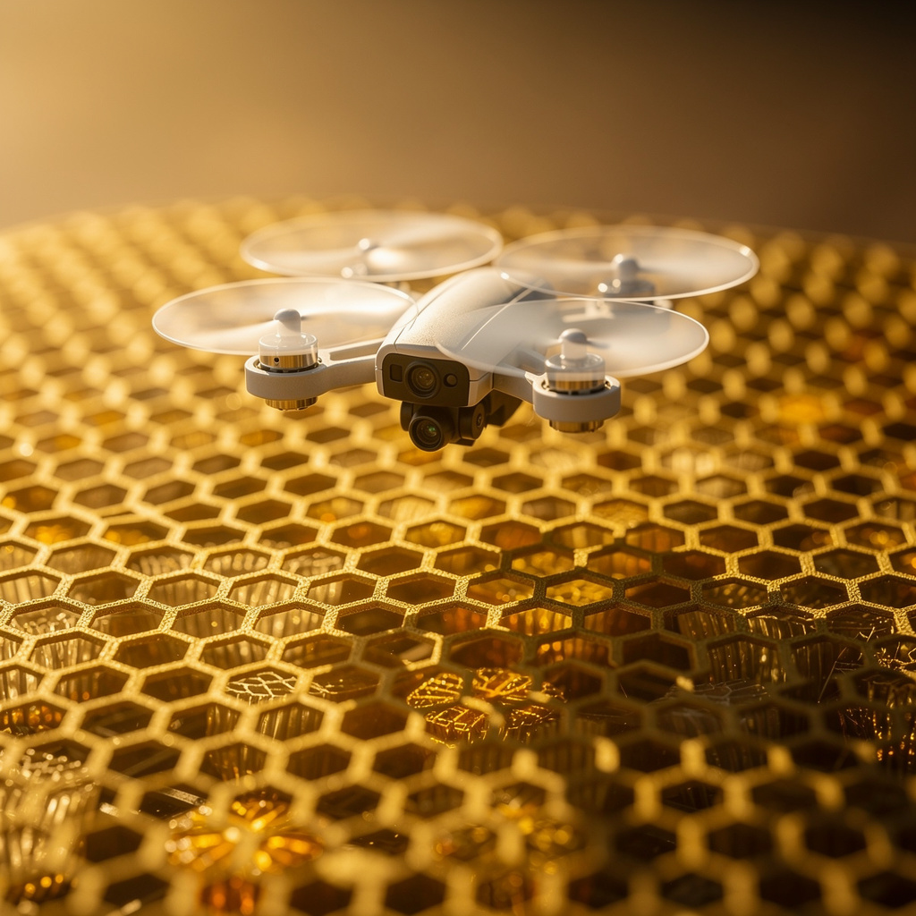 Drones miniatura navegan como abejas gracias a redes neuronales de apenas 3 kilobytes