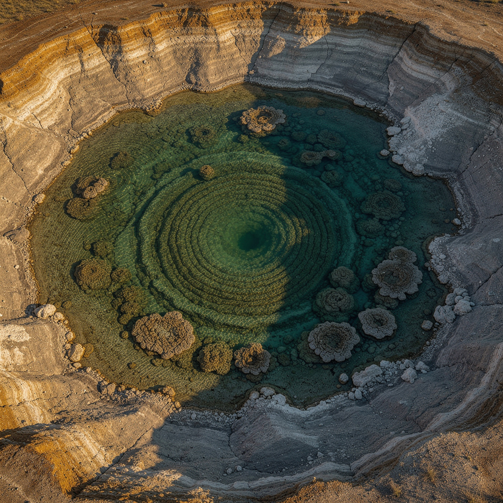 Cráter de asteroide en Corea del Sur revela cómo lagos de impacto pudieron ser oasis de oxígeno para la vida temprana en la Tierra