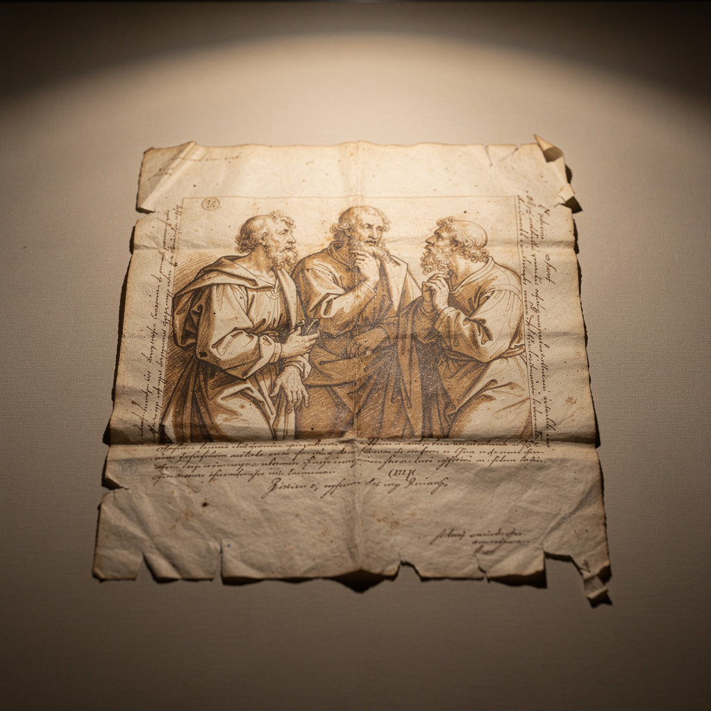 Descubren dibujo y manuscrito inéditos de Rubens en hoja de cuaderno de hace más de 400 años