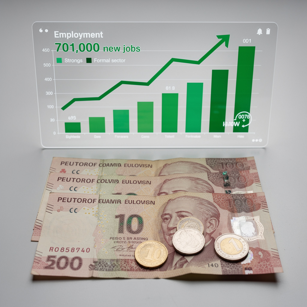 Colombia mantiene desempleo en 8,8% en abril con creación de 701.000 empleos formales