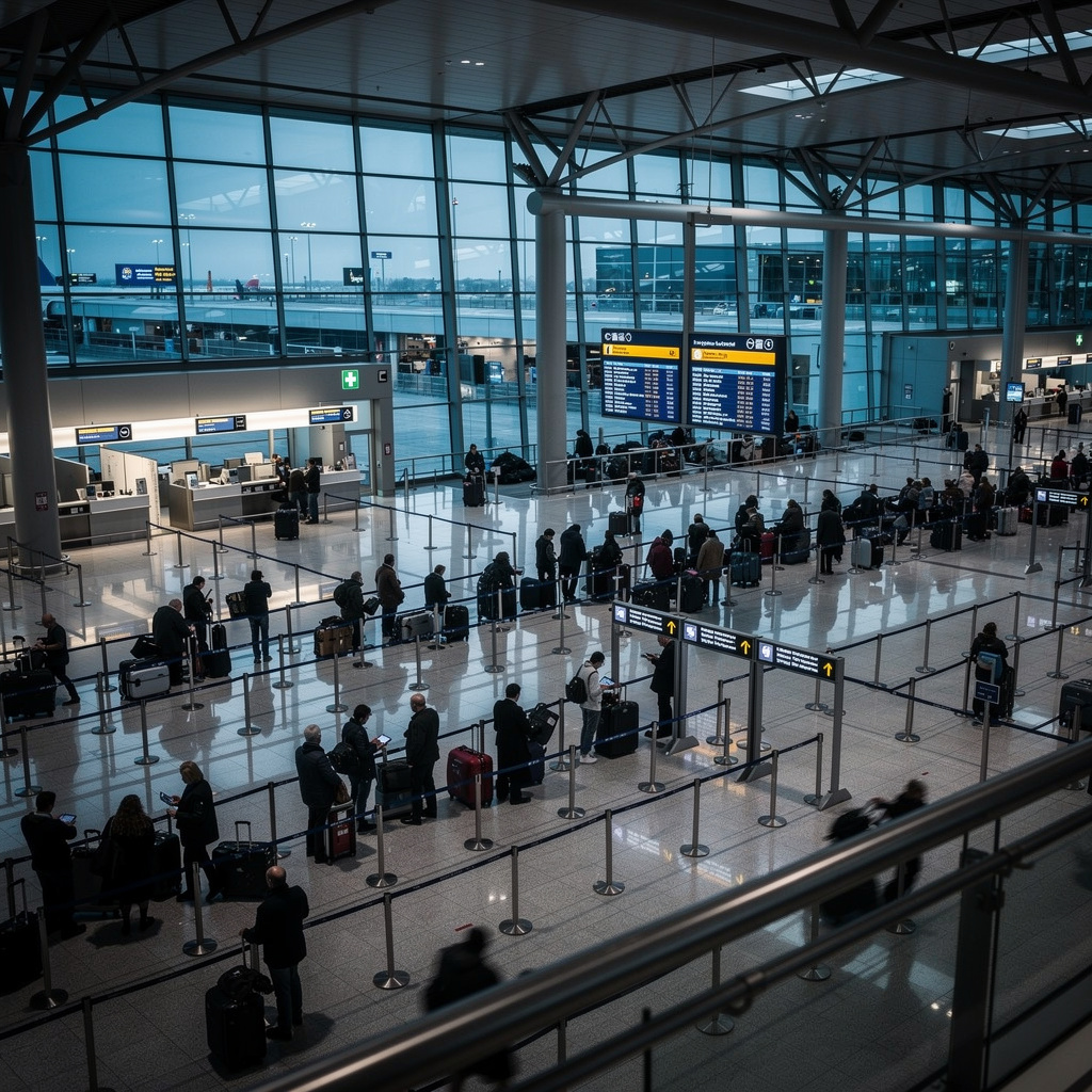 Aerolínea recomienda llegar tres horas antes del vuelo por retrasos en controles fronterizos europeos
