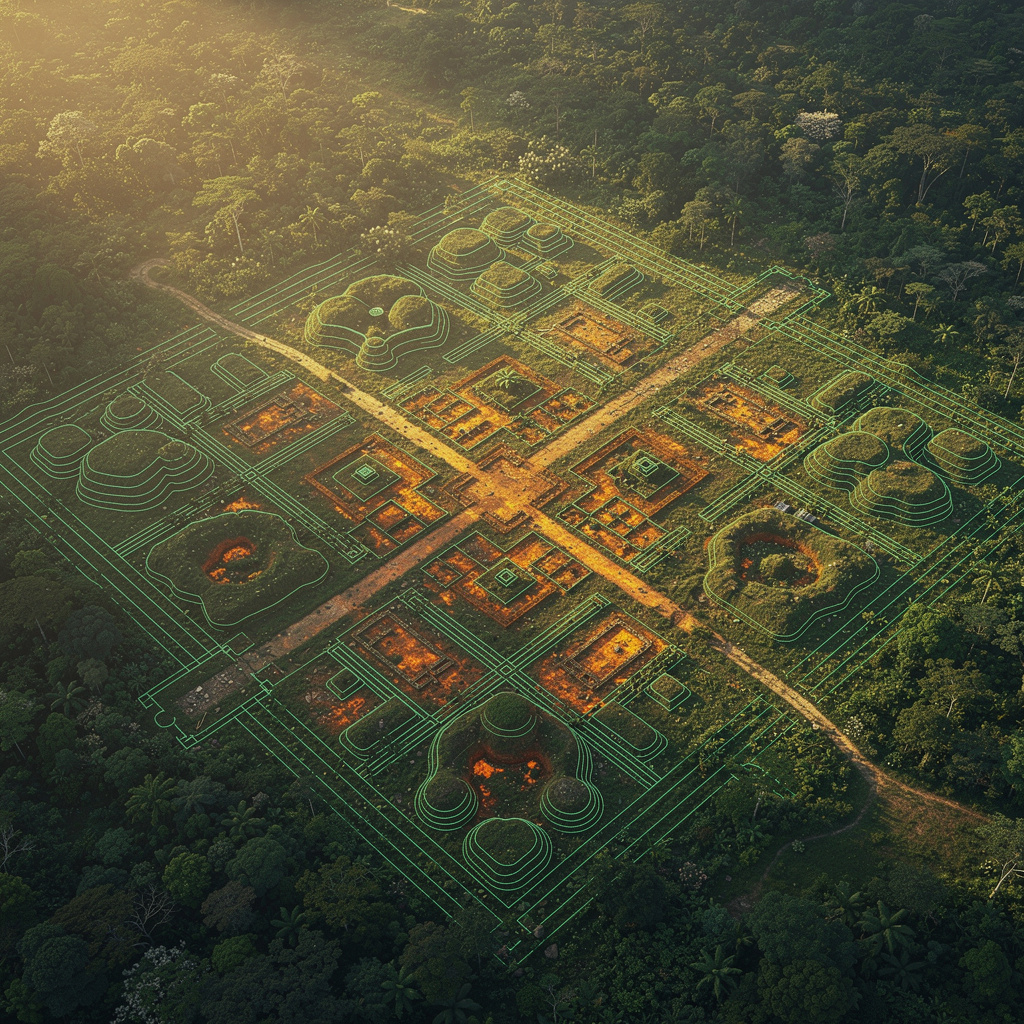 La 'ciudad perdida' del Amazonas en Ecuador revela un urbanismo único con más de 7.500 estructuras antiguas