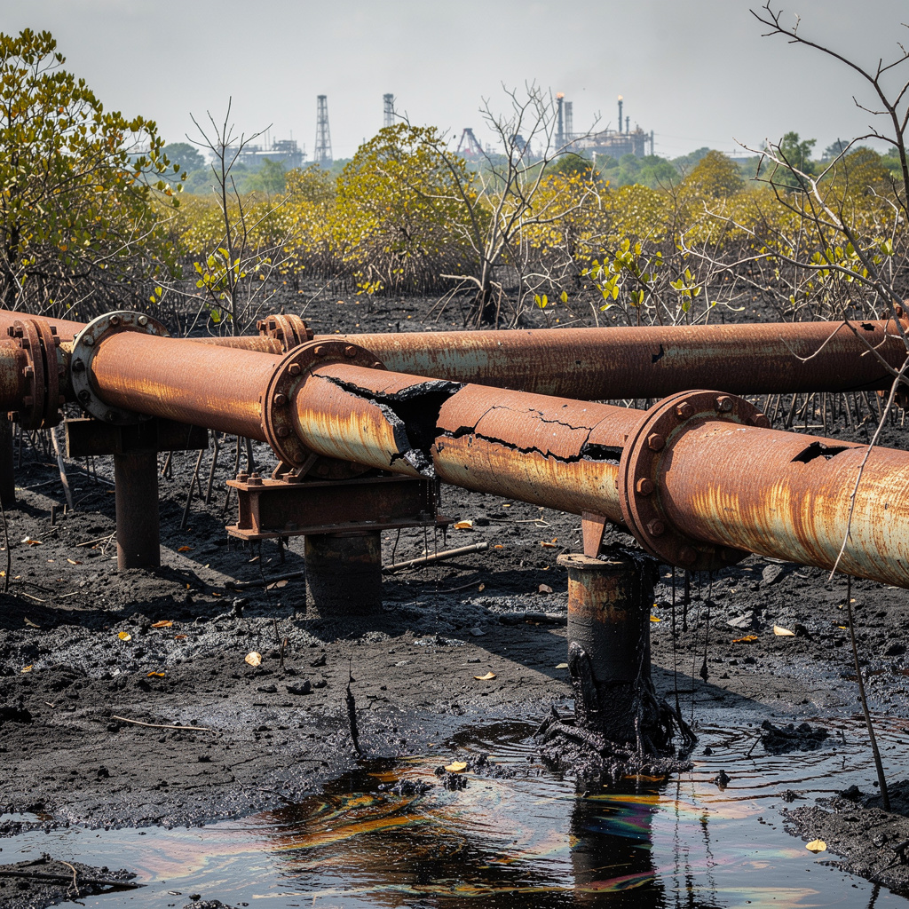 Shell operó oleoducto en Nigeria durante años pese a evidencia de contaminación masiva, revelan documentos internos