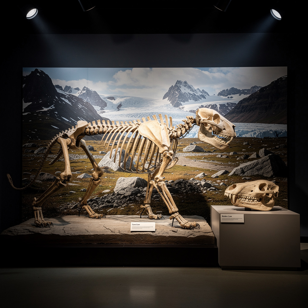 Análisis genético revela que el león de las cavernas se separó del león actual hace 1,5 millones de años
