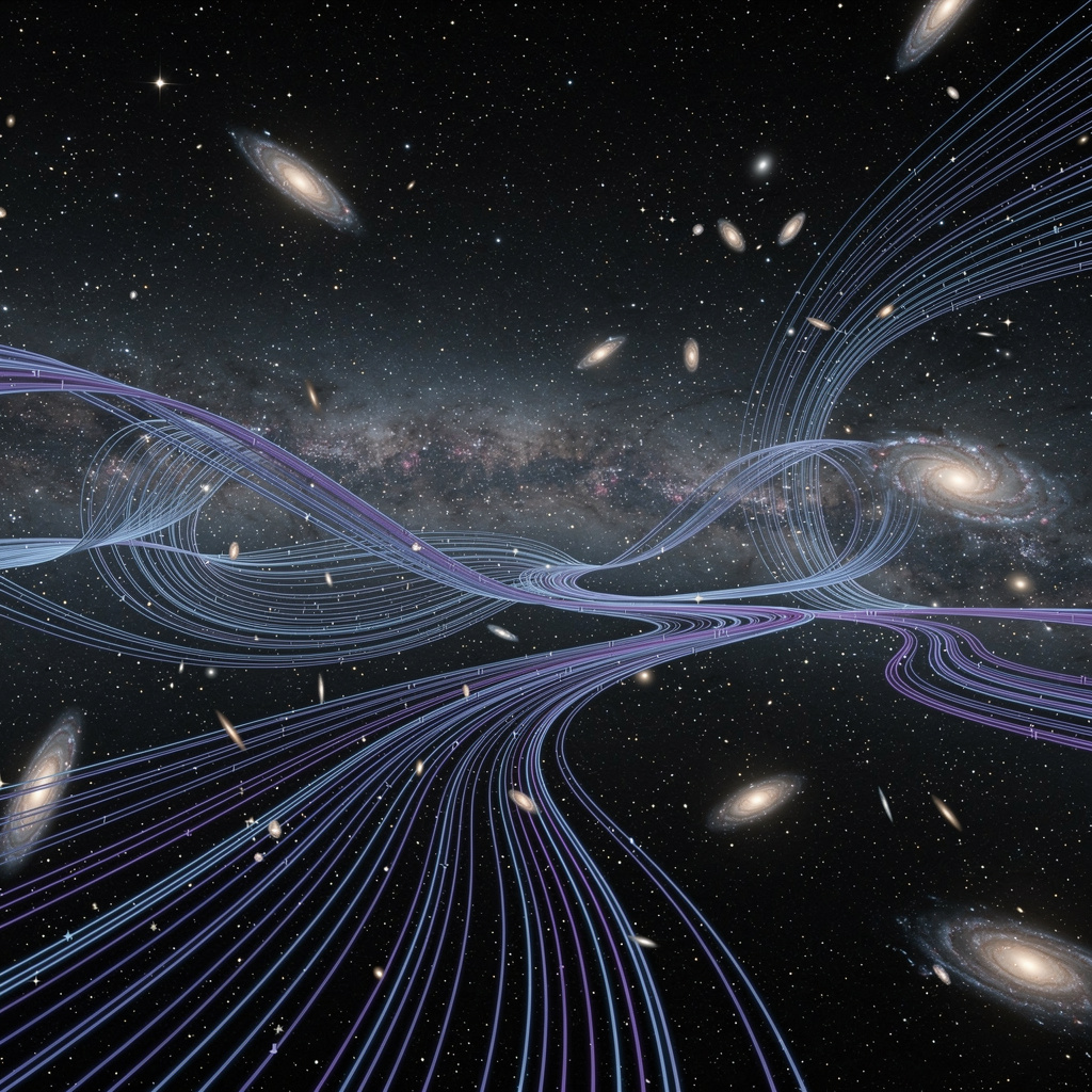 Científicos australianos crean el mapa magnético más grande del universo con datos de casi cuatro millones de galaxias