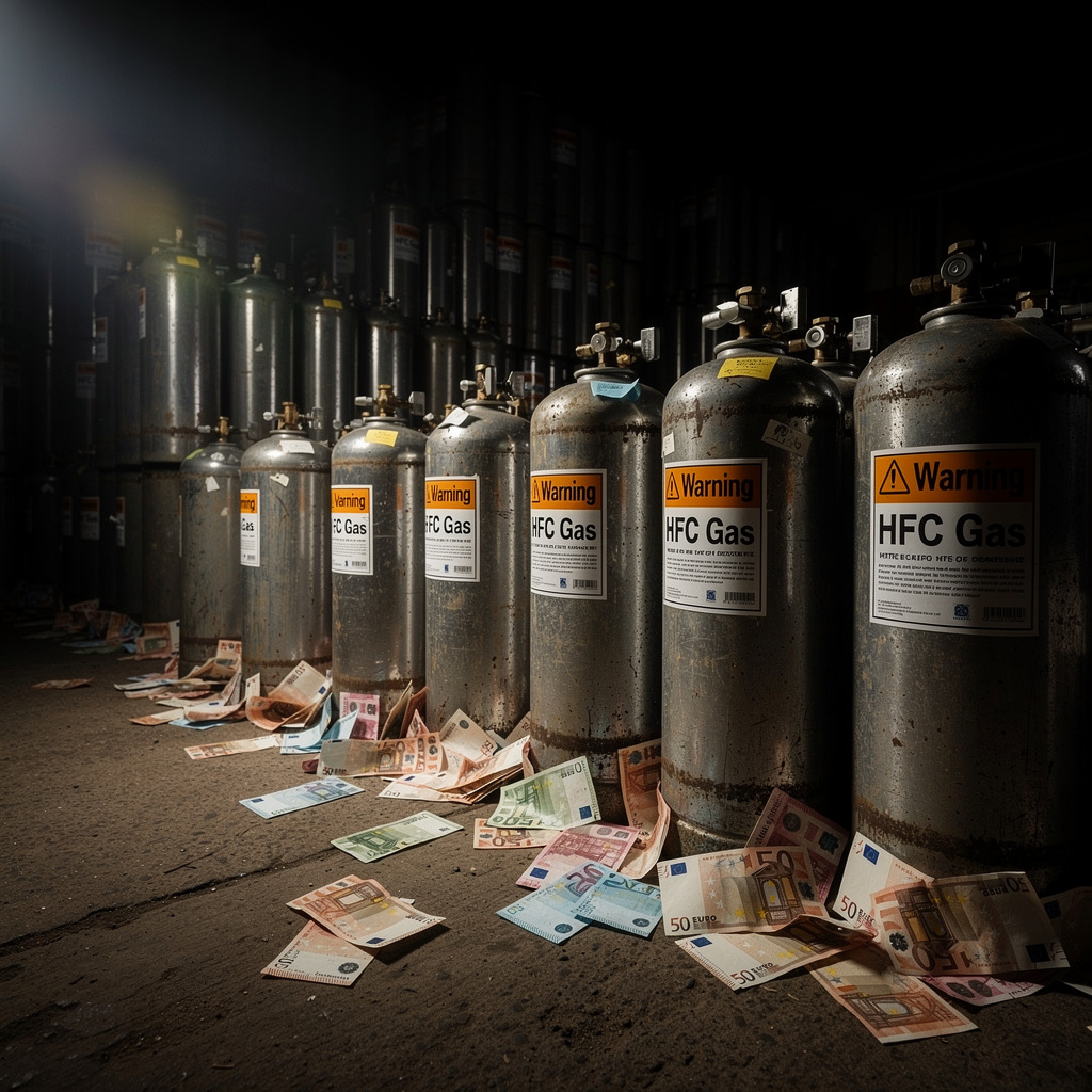 Mercado negro de gases refrigerantes HFC mueve cientos de millones de euros en Europa