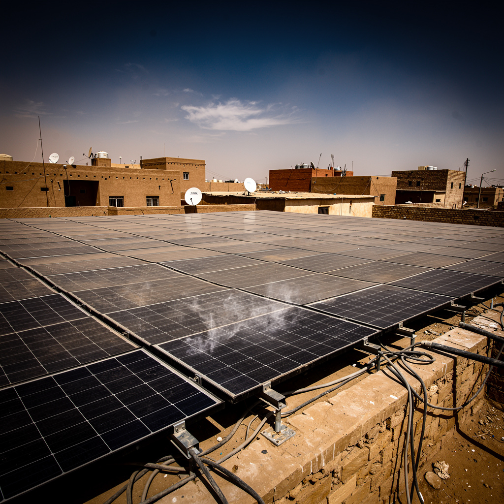 Irak apuesta por la energía solar ante apagones masivos y crisis de suministro de gas iraní
