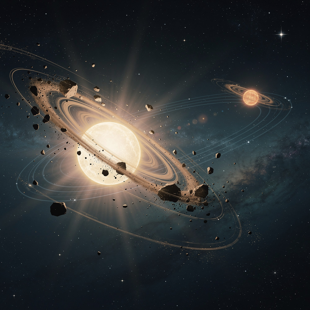 Estrella en sistema binario cercano habría devorado sus propios planetas, sugiere evidencia astronómica