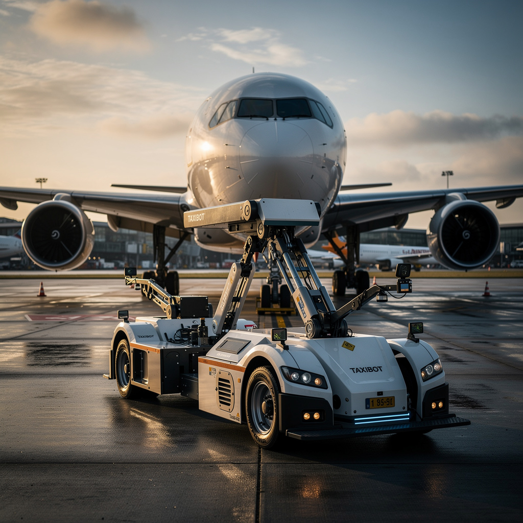 El TaxiBot reduce las emisiones de aeronaves en el Aeropuerto de Ámsterdam en un 80%