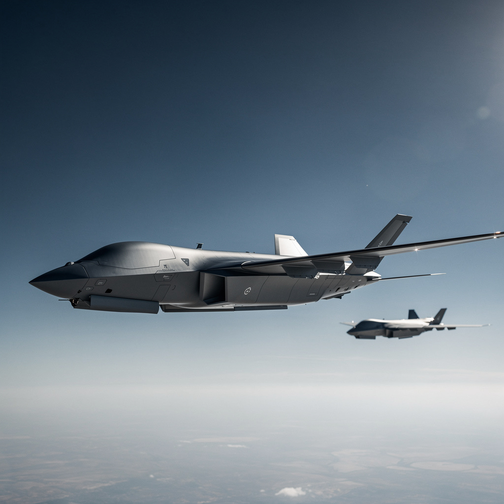 Airbus presenta Ravenstorm, dron de combate autónomo para operar junto a cazas tripulados