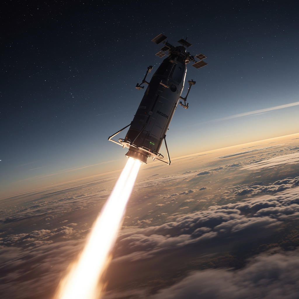 SpaceX probará cápsula Starfall para entregas militares desde el espacio