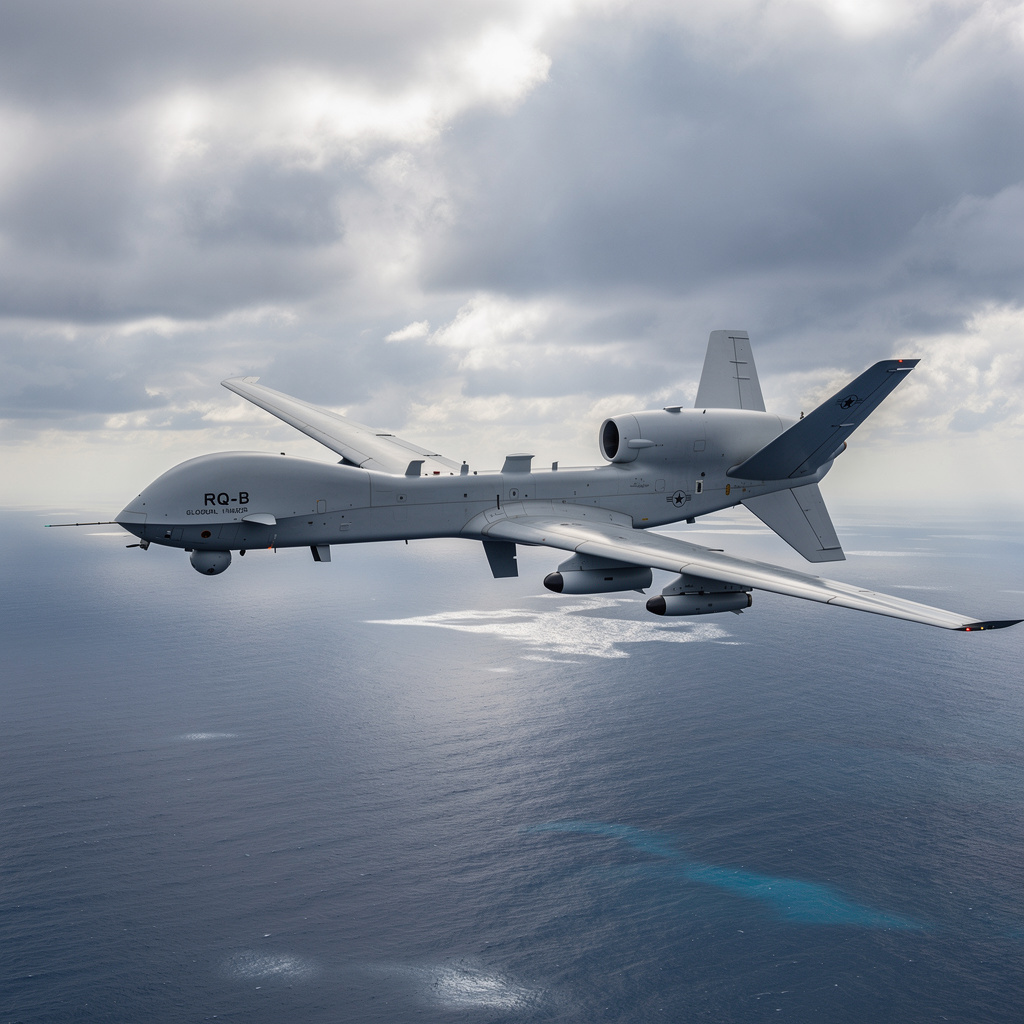 Fuerza Aérea de EE.UU. traslada permanentemente drones de vigilancia de Guam a Japón