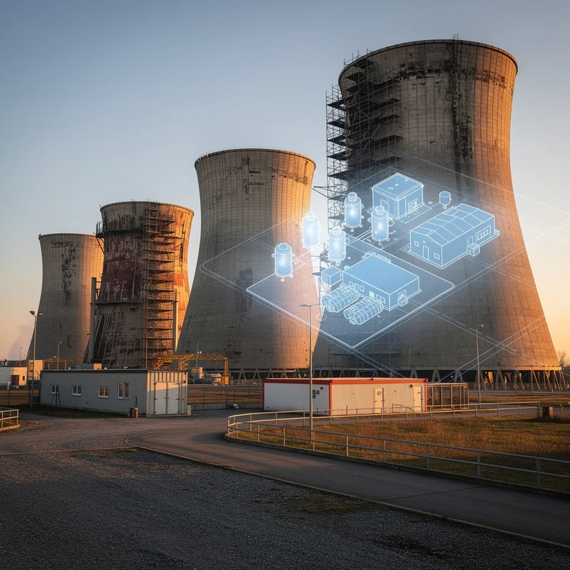 Reino Unido avanza en programa nuclear con propuesta de reactores modulares en antigua planta de carbón