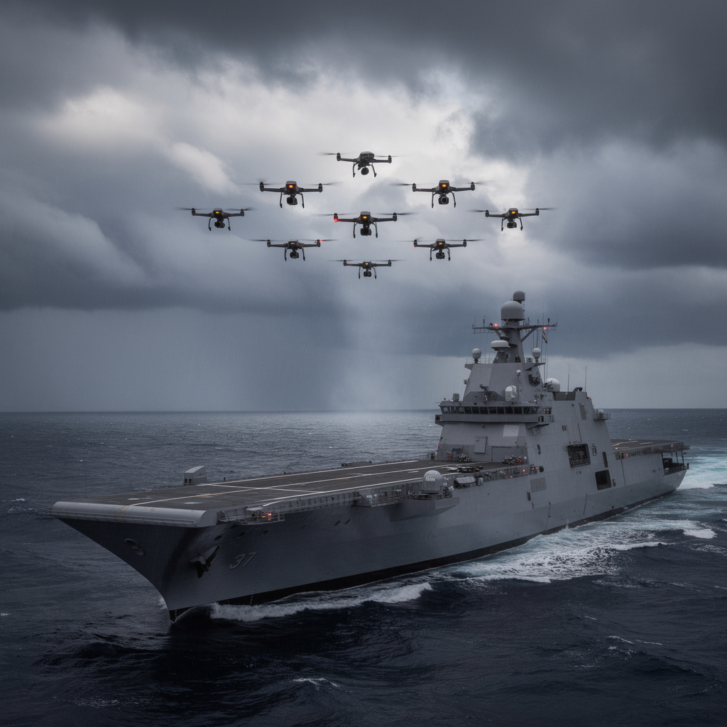 Reino Unido cancela destructores Type 83 y apuesta por flotas de drones navales