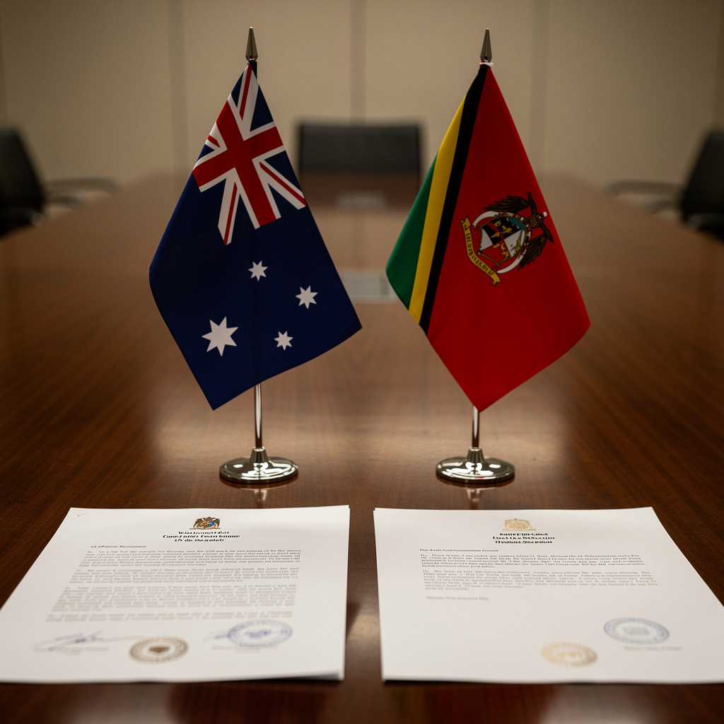 Australia y Vanuatu firman acuerdo que prohíbe bases militares extranjeras en el país insular