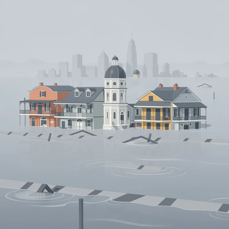 Nueva Orleans enfrenta un futuro bajo el agua mientras residentes rechazan abandonar la ciudad