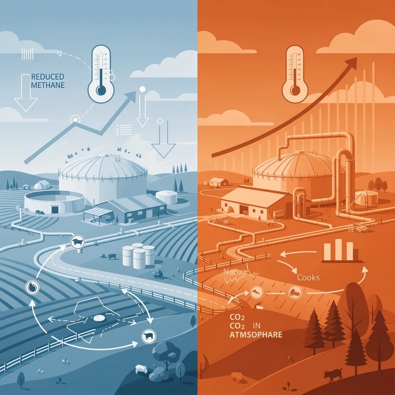 Programa climático de California genera más calentamiento a largo plazo al intercambiar metano por dióxido de carbono