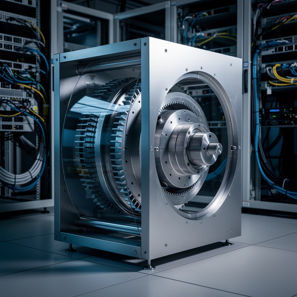 Empresa estadounidense desarrolla sistema de almacenamiento de energía con volantes de inercia para centros de datos de inteligencia artificial