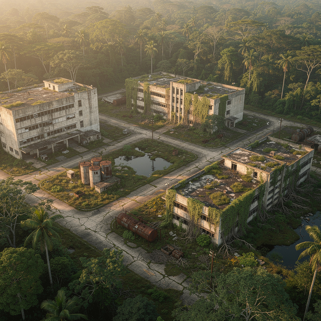 Ruinas de ciudades corporativas en la Amazonía brasileña revelan el legado del extractivismo del siglo XX