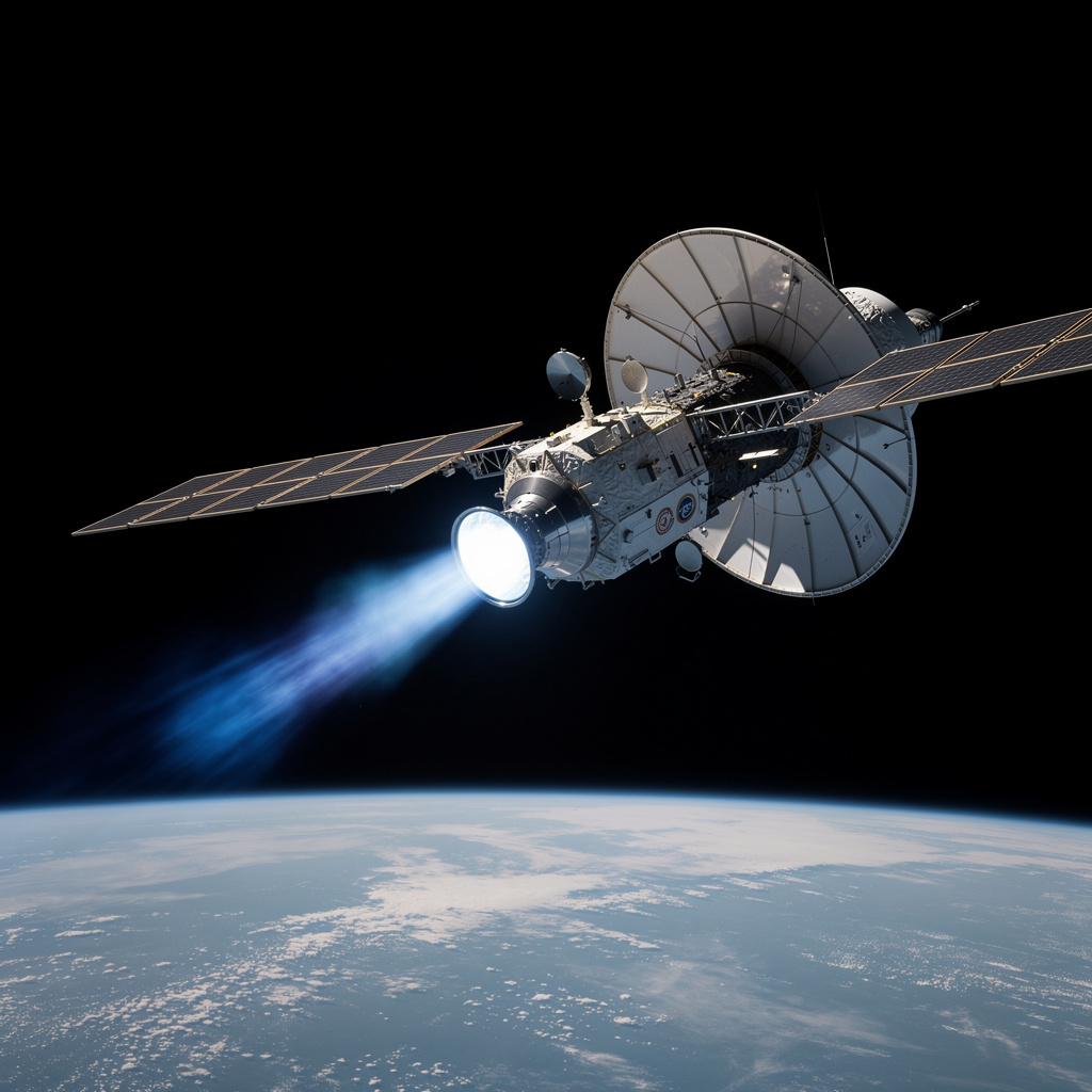 China prueba motor satelital capaz de operar 14 horas continuas en órbita