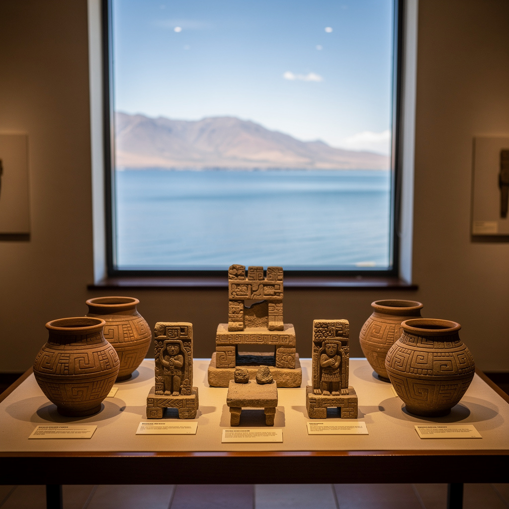 Arqueólogos descubren ofrendas rituales de la civilización Tiwanaku en el lago Titicaca de Bolivia