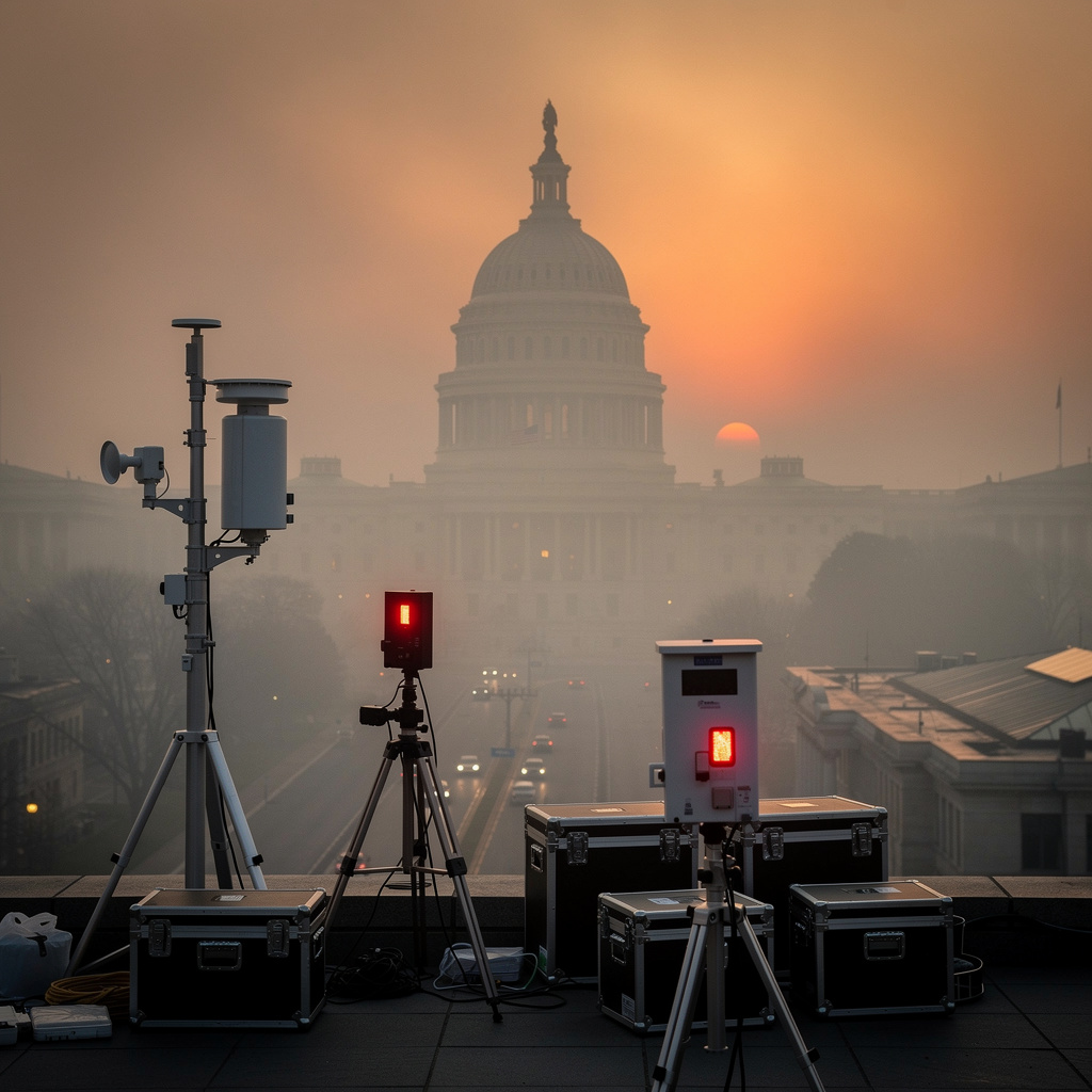 Washington registra la peor calidad del aire del mundo tras espectáculo de fuegos artificiales con 850.000 cohetes