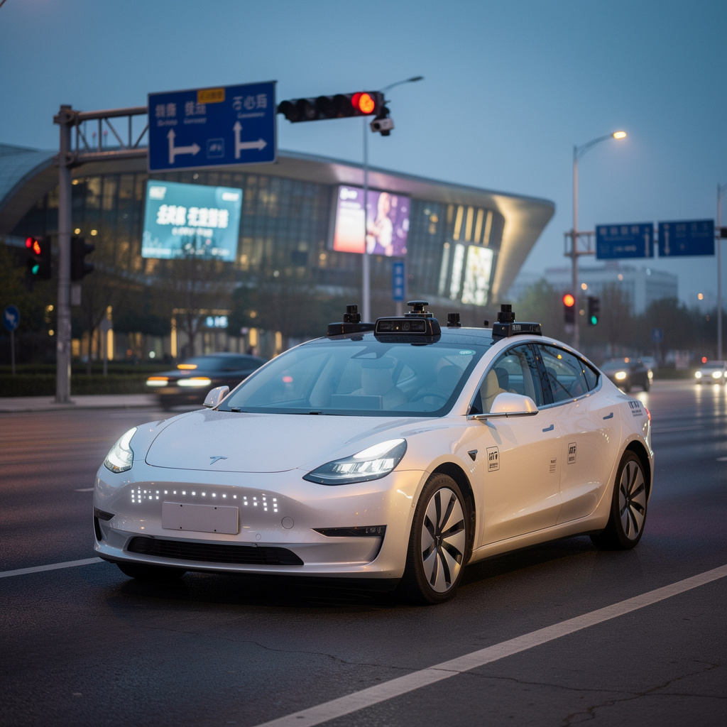 China busca replicar su dominio en vehículos eléctricos con robotaxis autónomos
