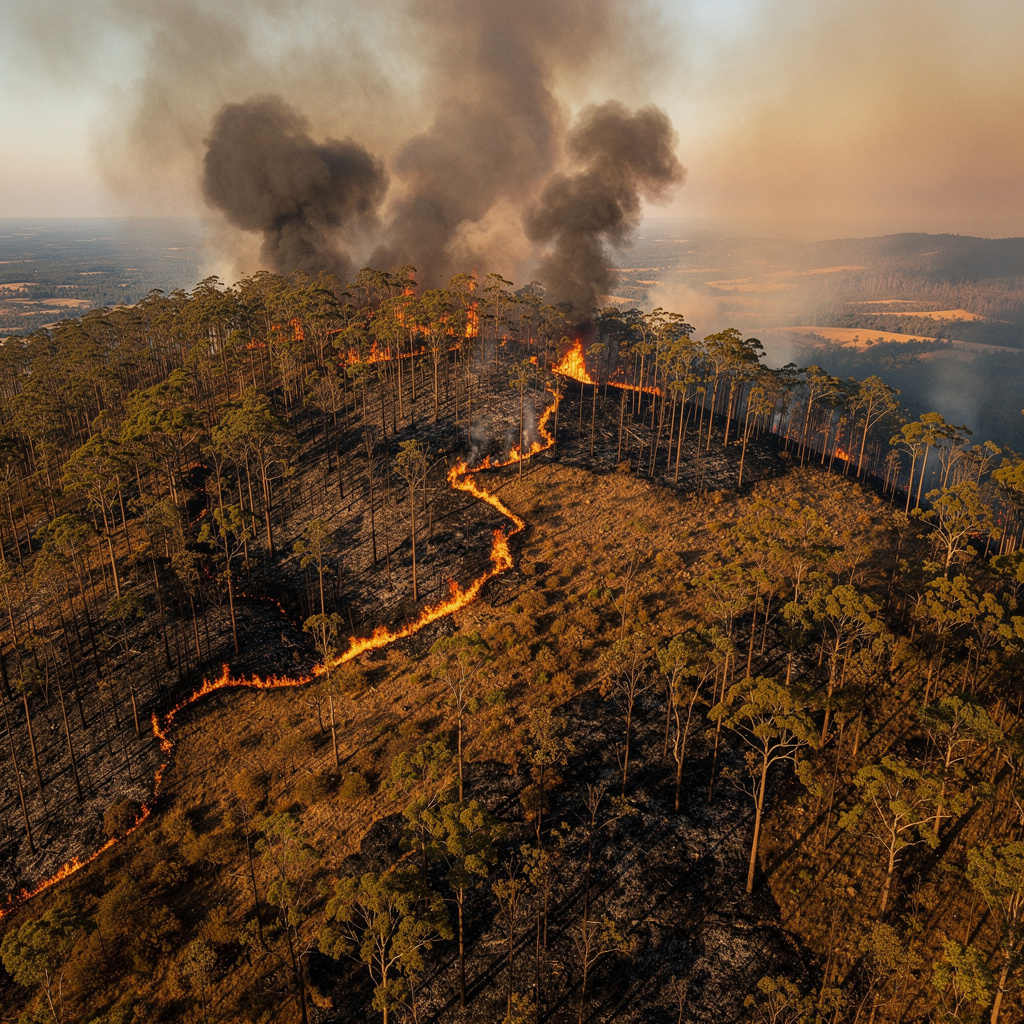 Plantaciones de eucalipto australiano intensifican incendios forestales en España y otros 90 países