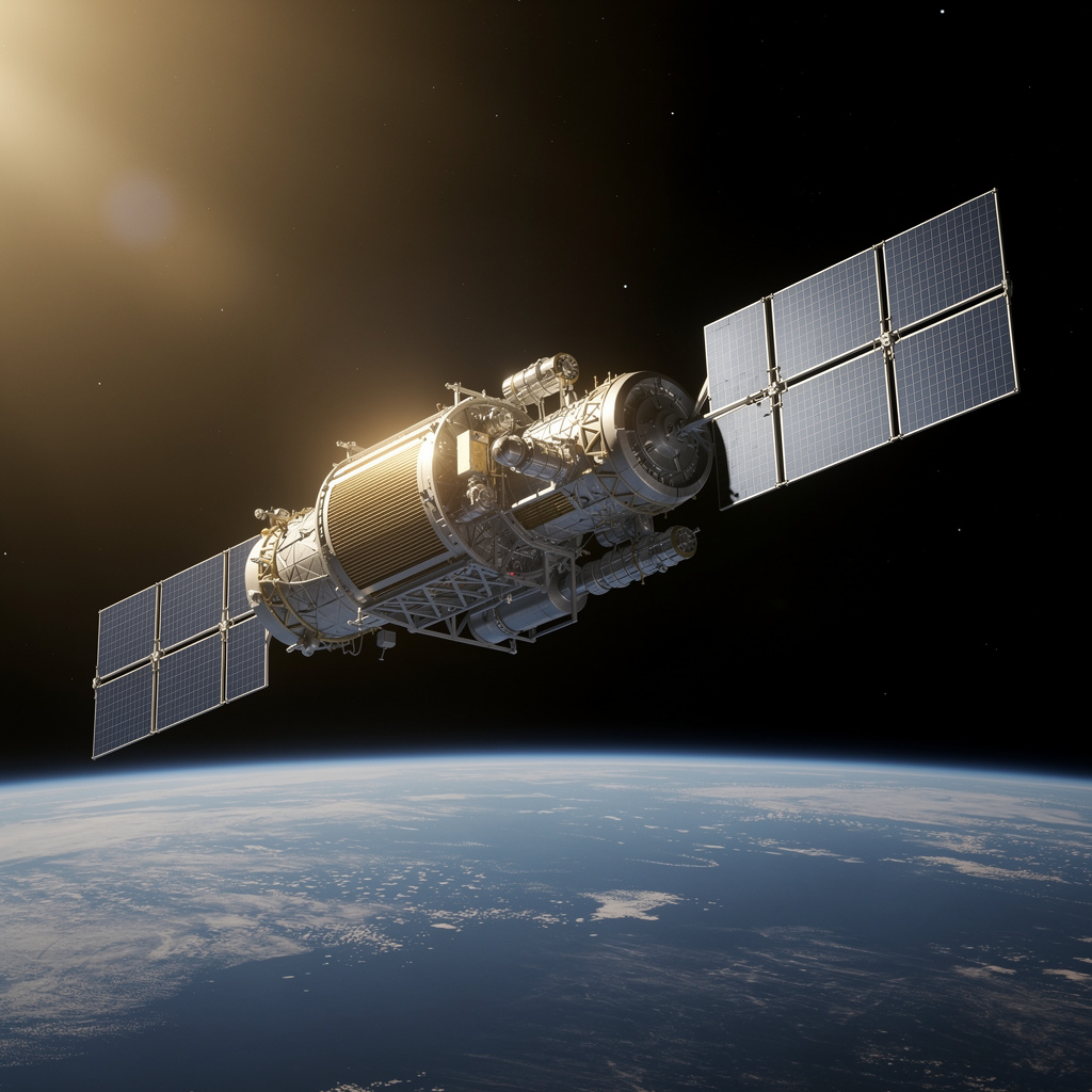 Primer satélite comercial con energía nuclear entra en órbita terrestre