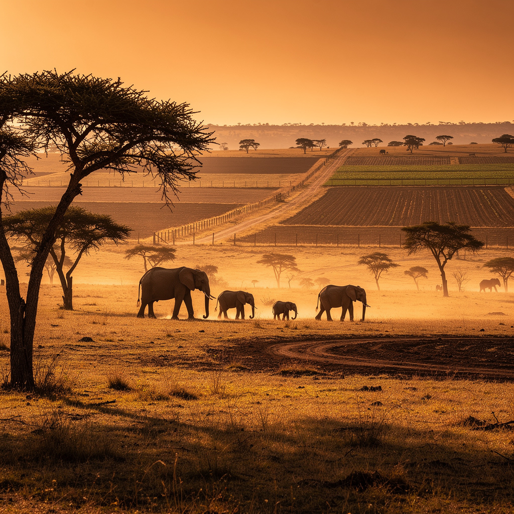 Conflicto creciente entre elefantes y humanos amenaza la conservación en el sur de África