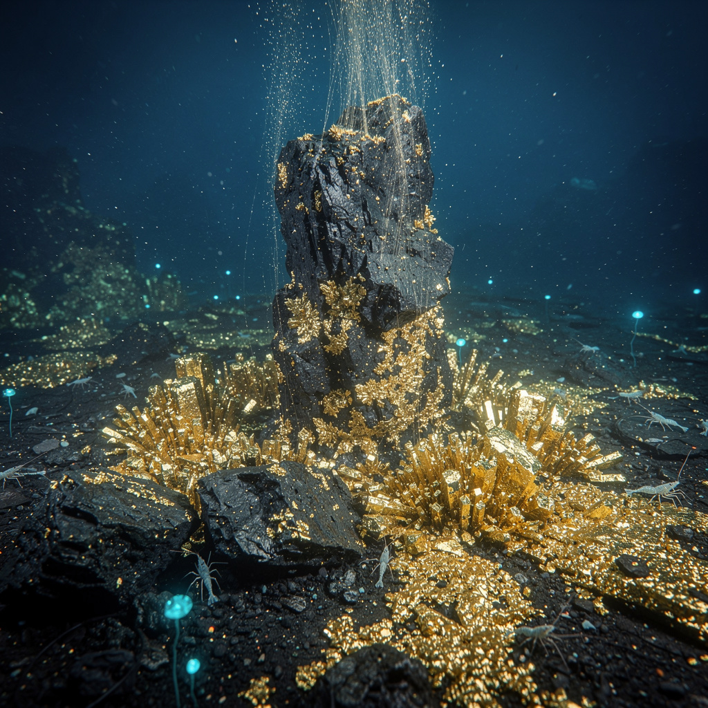 Japón descubre concentraciones récord de oro invisible en el fondo marino