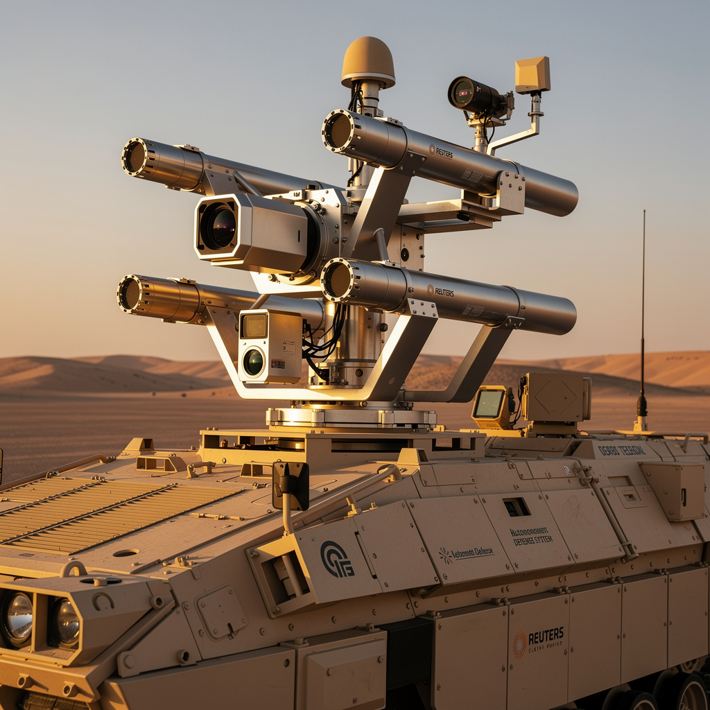Empresa israelí desarrolla sistema de defensa activa contra drones de ataque para vehículos militares