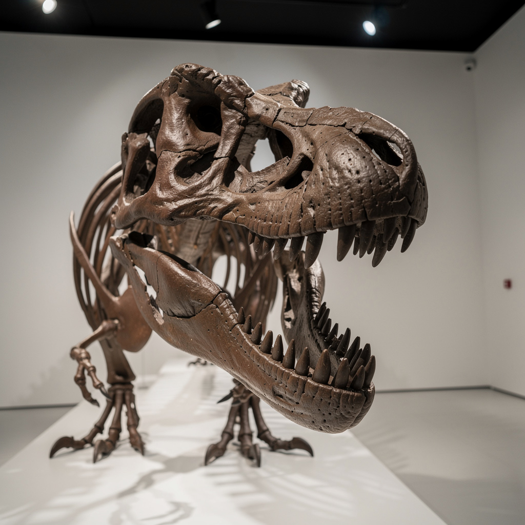 Fósil de Tiranosaurio Rex podría convertirse en el dinosaurio más caro jamás vendido en subasta