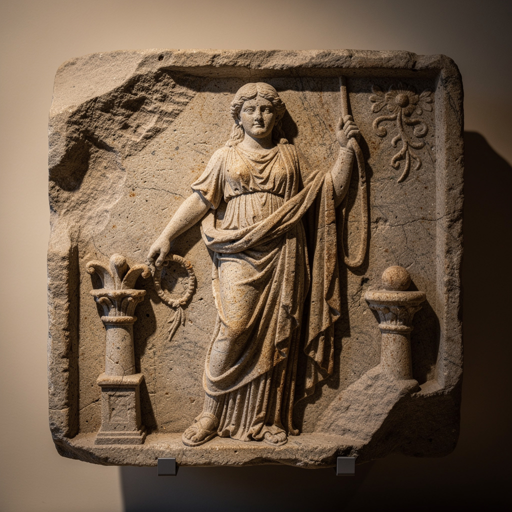Descubren en Inglaterra una escultura romana de 1.600 años que representa un espíritu protector