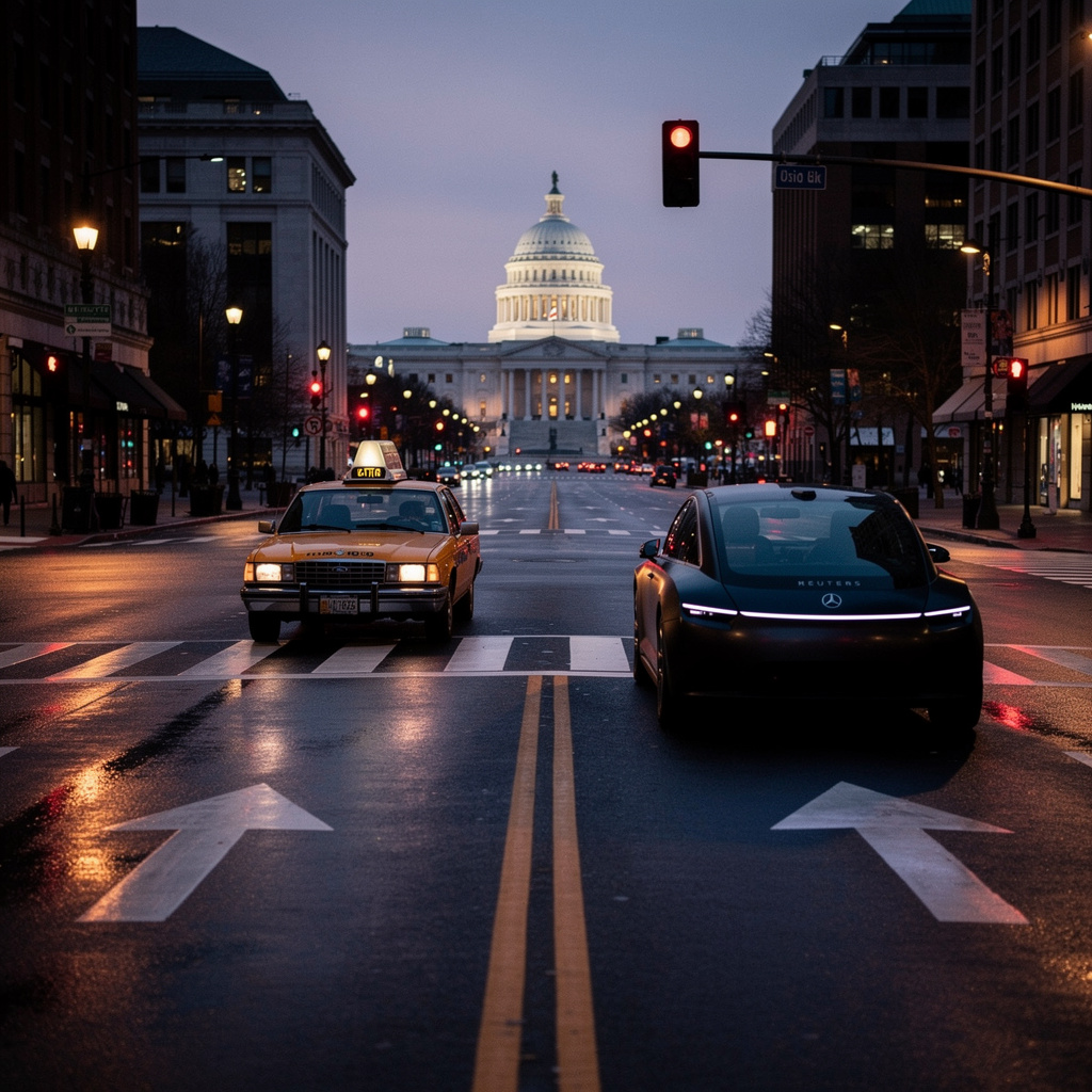 Uber y Waymo chocan en Washington D.C. por el futuro de los taxis autónomos
