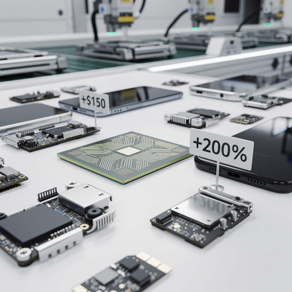 Envíos de teléfonos inteligentes caen a mínimos de 13 años por escasez de chips de memoria
