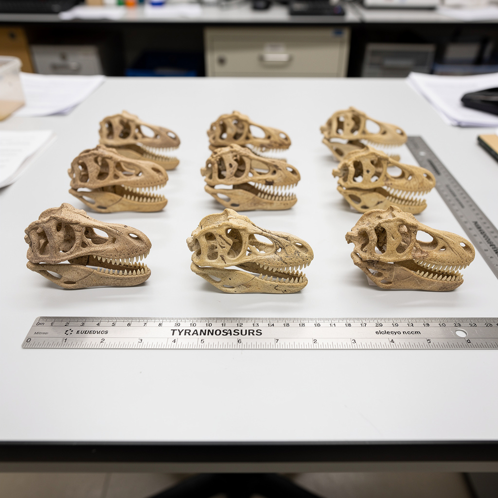 Paleontólogos descubren fósiles de crías de Tiranosaurio Rex del tamaño de un gato
