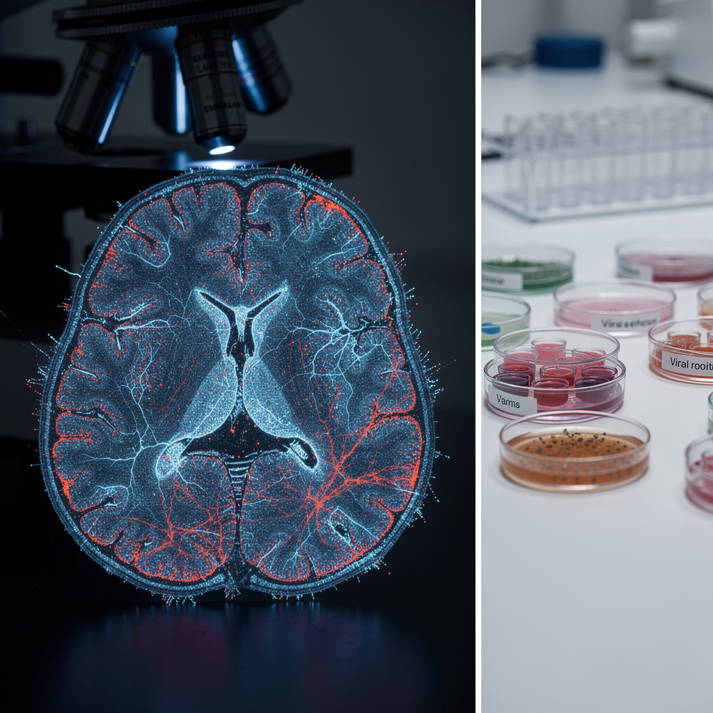 Un virus desencadena síntomas de Parkinson en ratones, abriendo nuevas líneas de investigación sobre la enfermedad en humanos