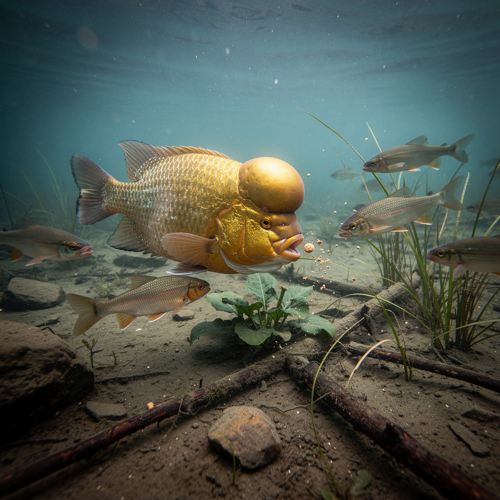 Peces híbridos escapados amenazan la biodiversidad del lago Sampaloc en Filipinas