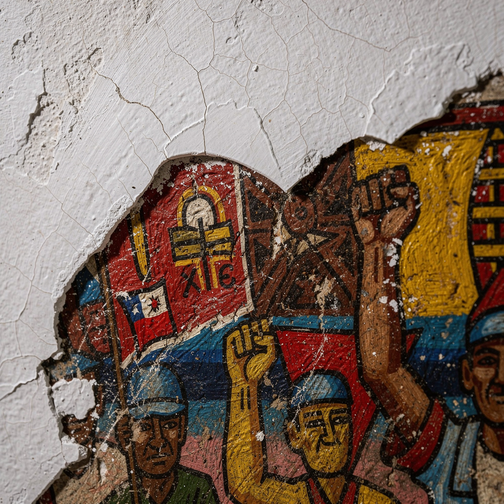 Chile recupera mural censurado por la dictadura de Pinochet tras 53 años oculto bajo capas de pintura