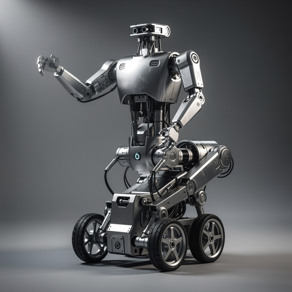 China presenta el primer robot centauro del mundo que combina ruedas y patas para terrenos difíciles