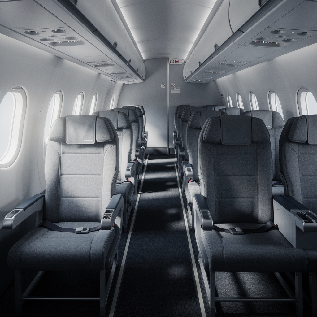 United Airlines elimina asientos del medio en su nueva clase económica premium para aumentar ganancias