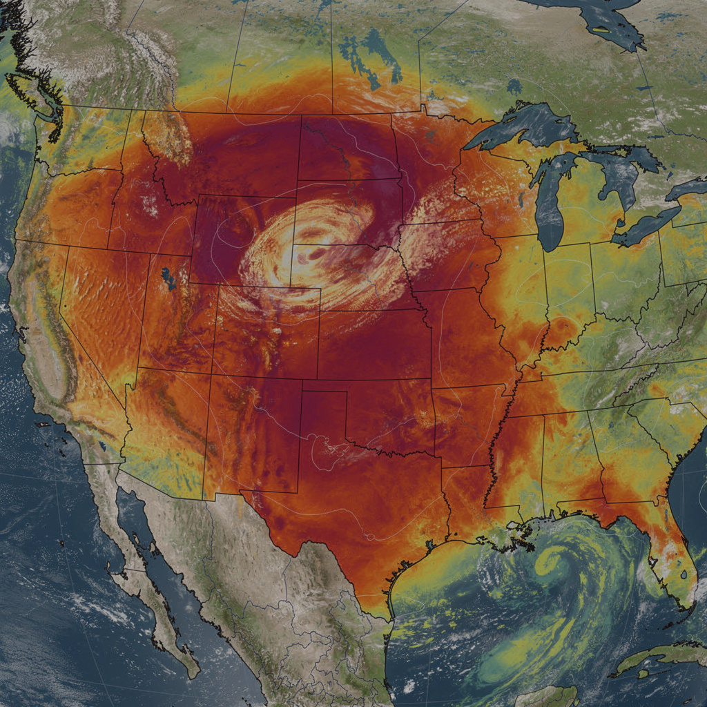 Domo de calor extremo se expande por el centro de Estados Unidos afectando a 70 millones de personas