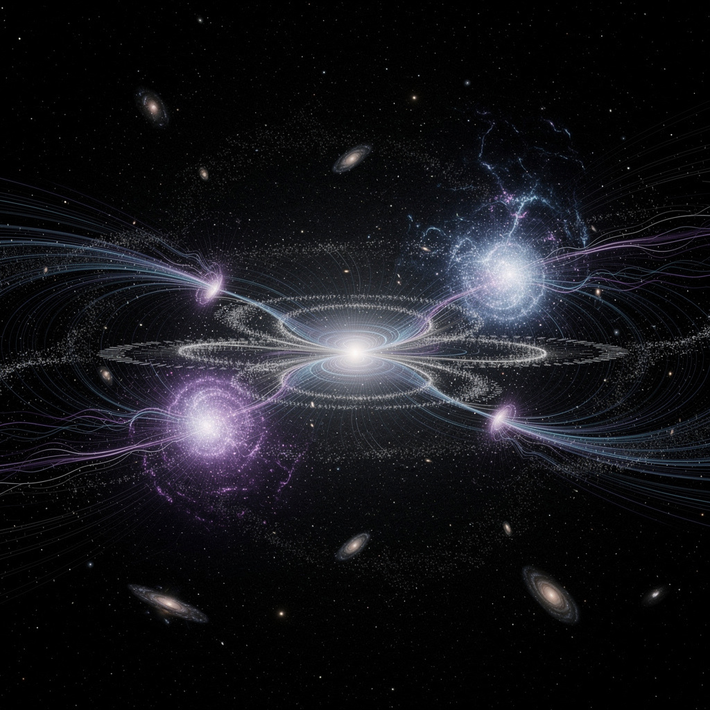 Astrónomos detectan por primera vez señales de antimateria más allá de la Vía Láctea